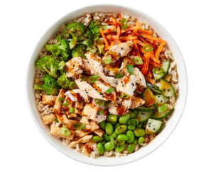 Teriyaki Twiist Bowl Tropical Mango Smoothii Bowl